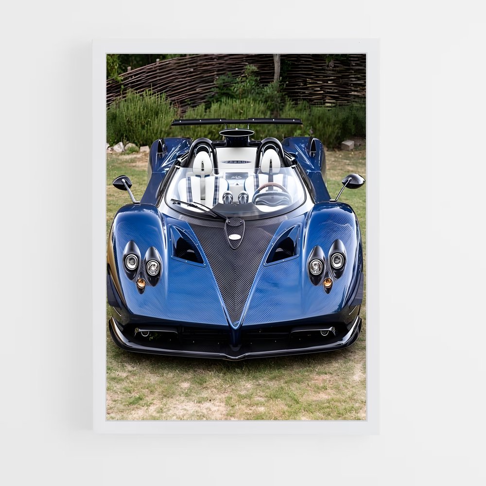 Poster Zonda Dream – affiche Pagani (vue 3)